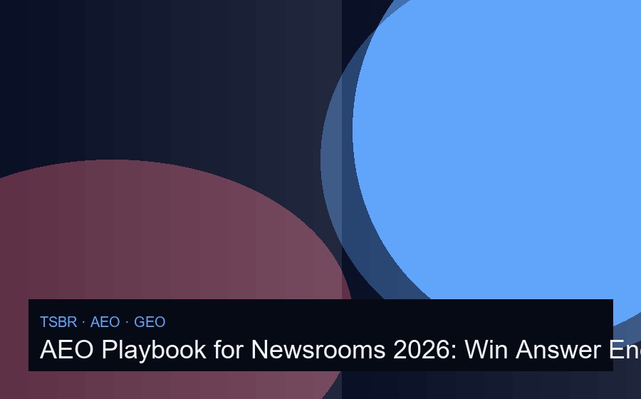AEO Playbook for Newsrooms 2026: Win Answer Engines Without Losing Depth — measurement and discovery visual