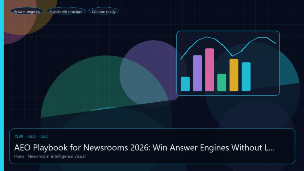 AEO Playbook for Newsrooms 2026: Win Answer Engines Without Losing Depth