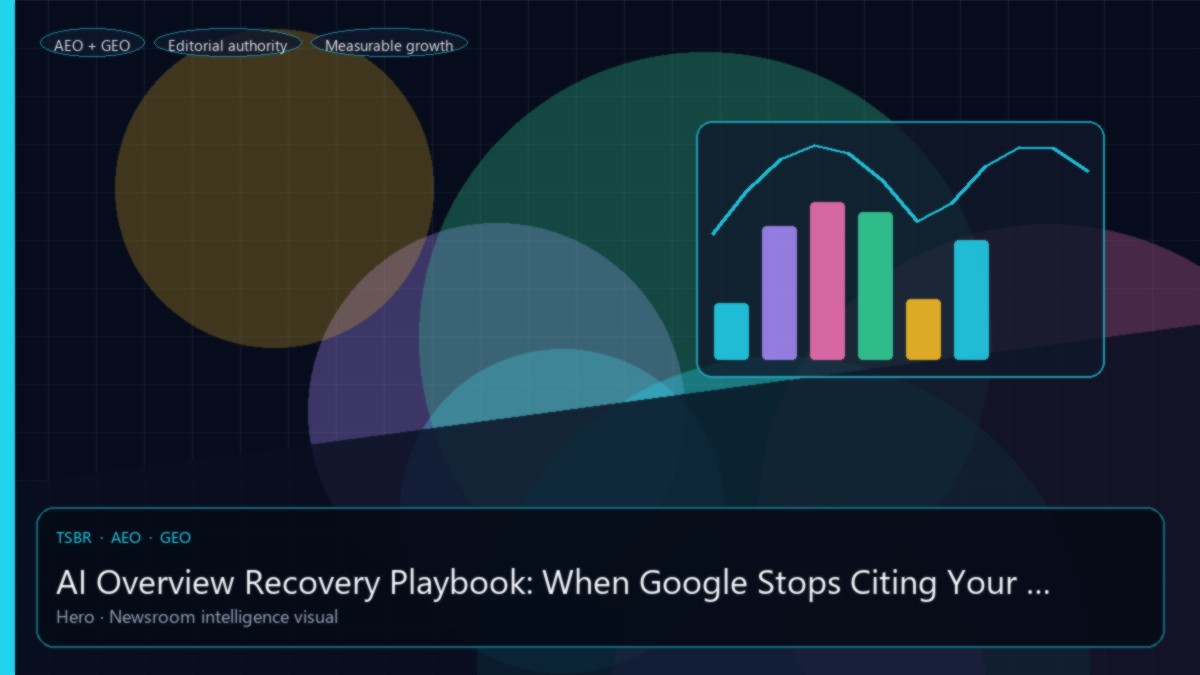 AI Overview Recovery Playbook: When Google Stops Citing Your Story