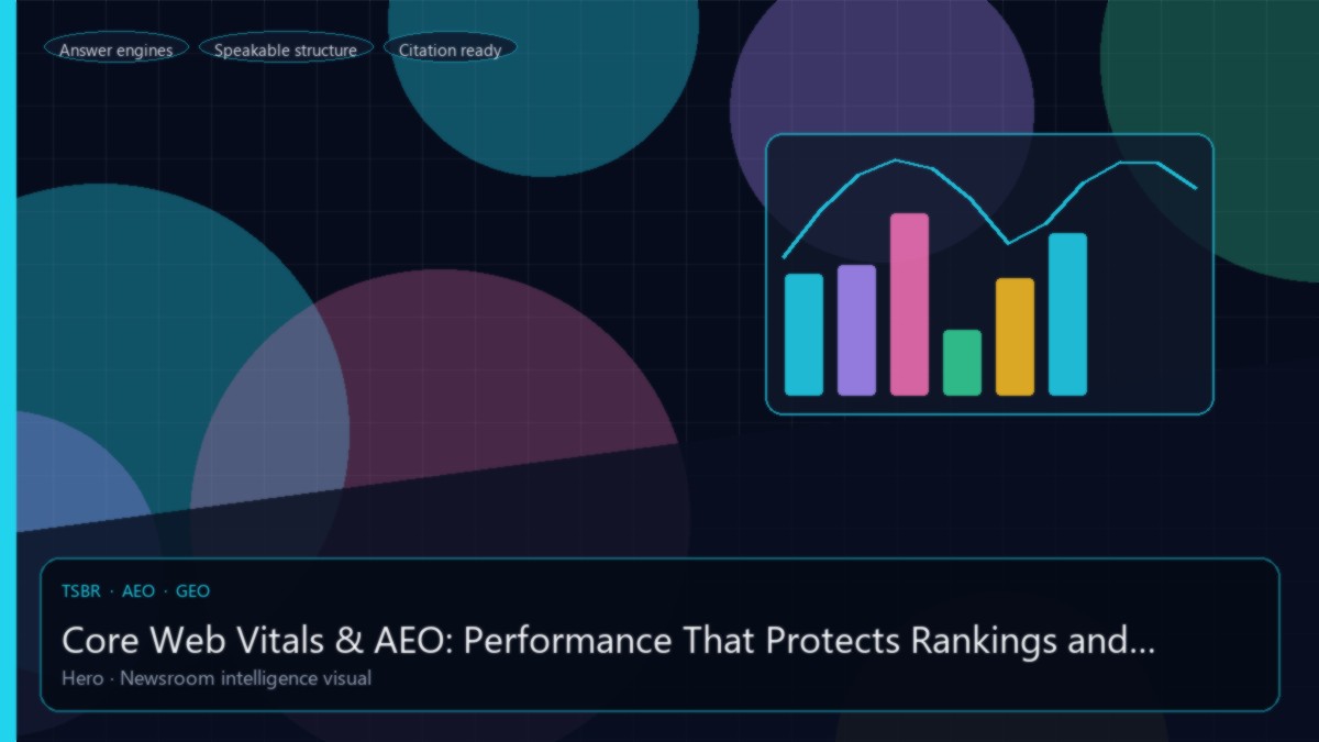 Core Web Vitals & AEO: Performance That Protects Rankings and Extractions