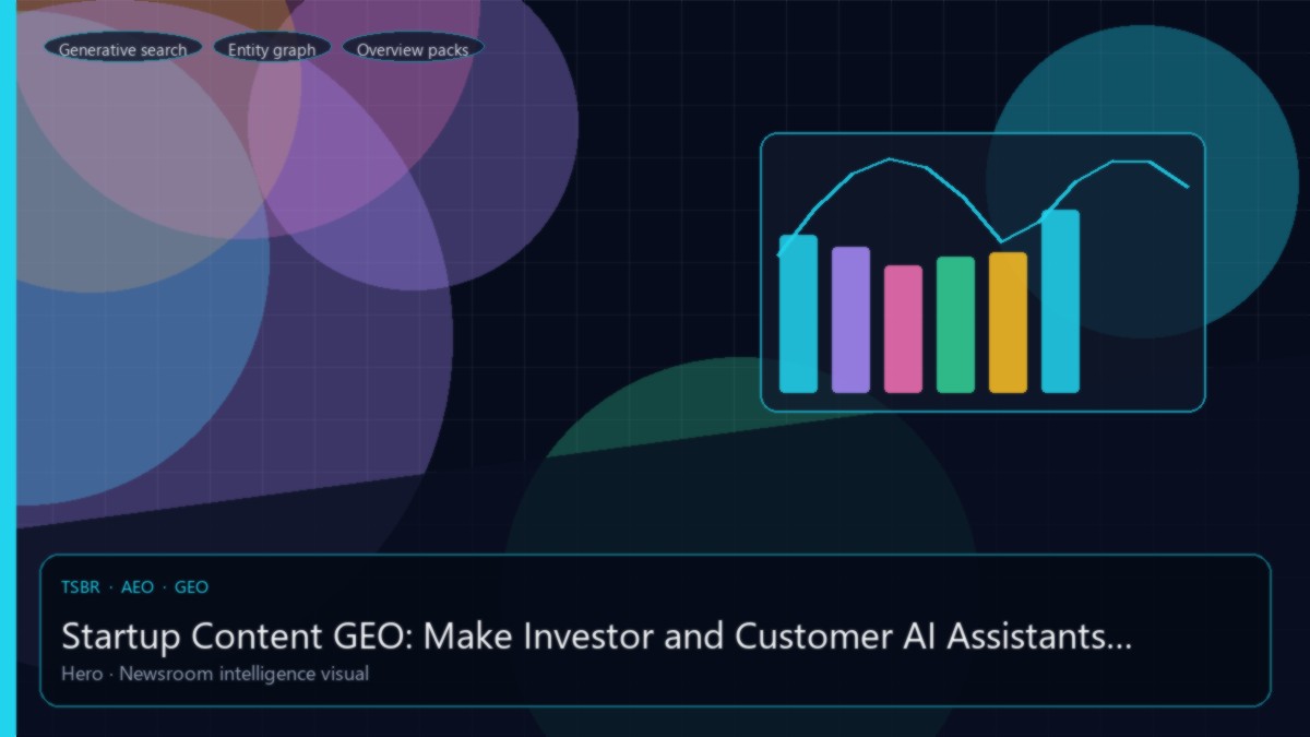 Startup Content GEO: Make Investor and Customer AI Assistants Cite You